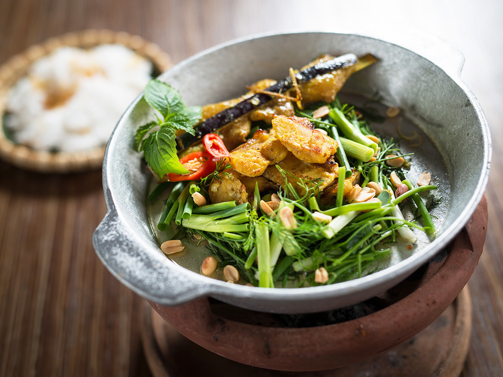 8 must-try foods in Hanoi - Cha Cha La Vong