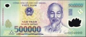 Vietnamese dong 500000 vietnamnomad