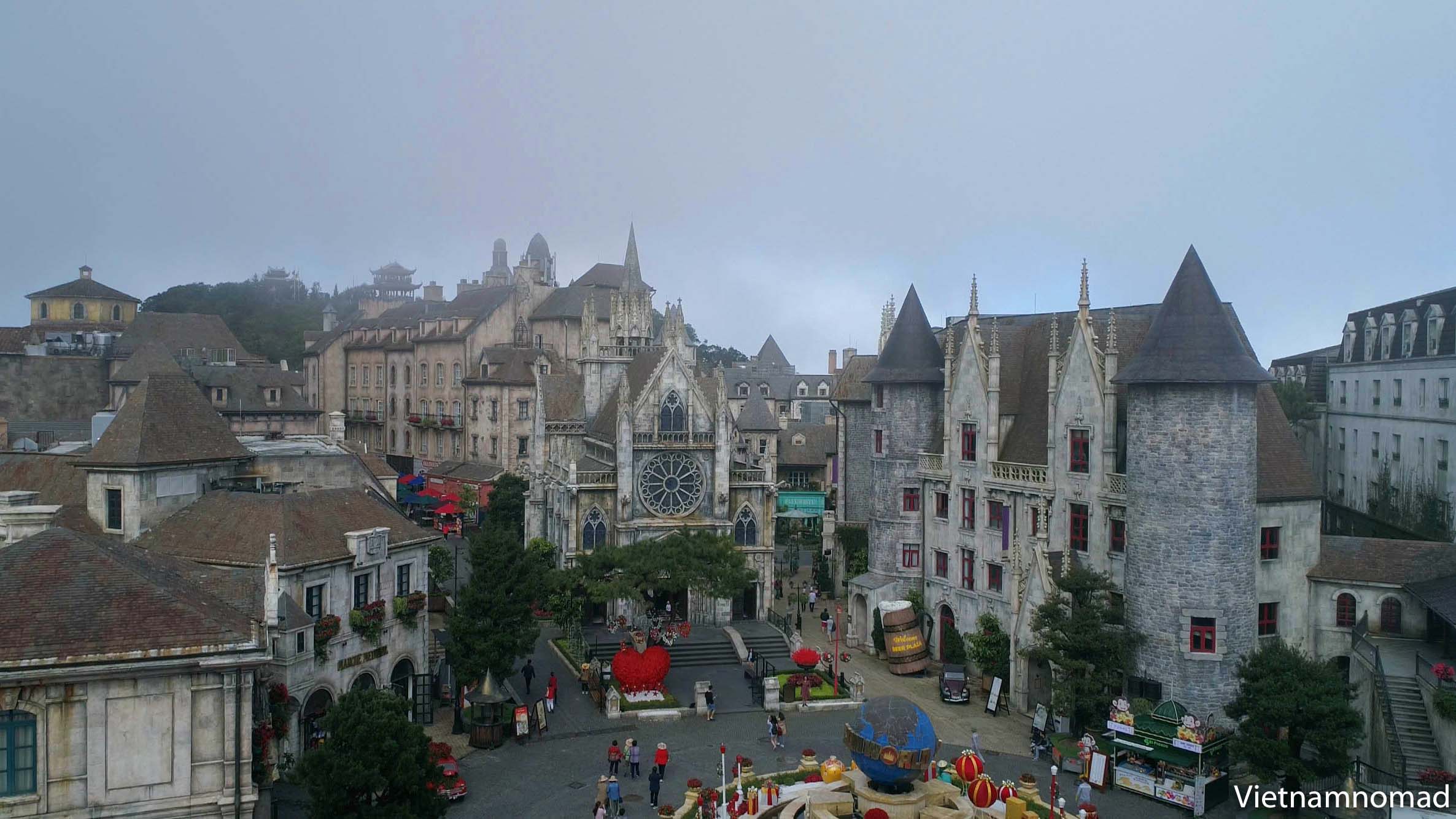 You can visit Ba Na Hills at any time of the year