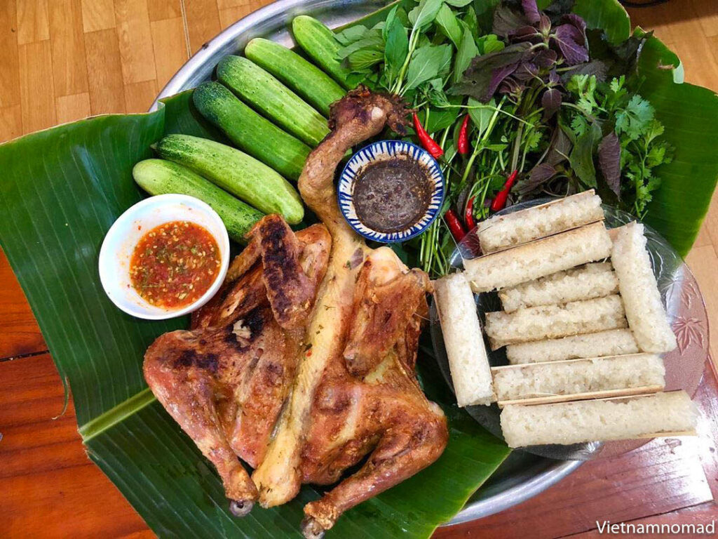 Bamboo-tube rice - Sapa Vietnam Food - Vietnamnomad