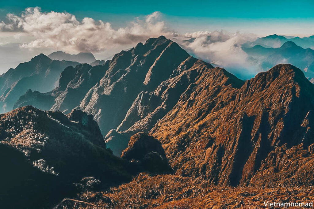 Fansipan - the highest mountain in Vietnam