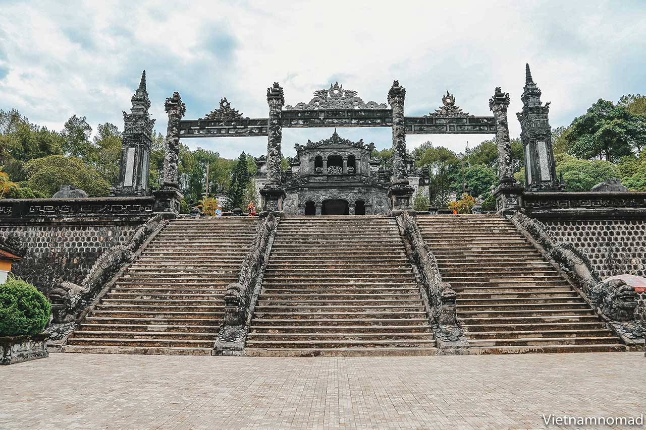 Seven royal tombs