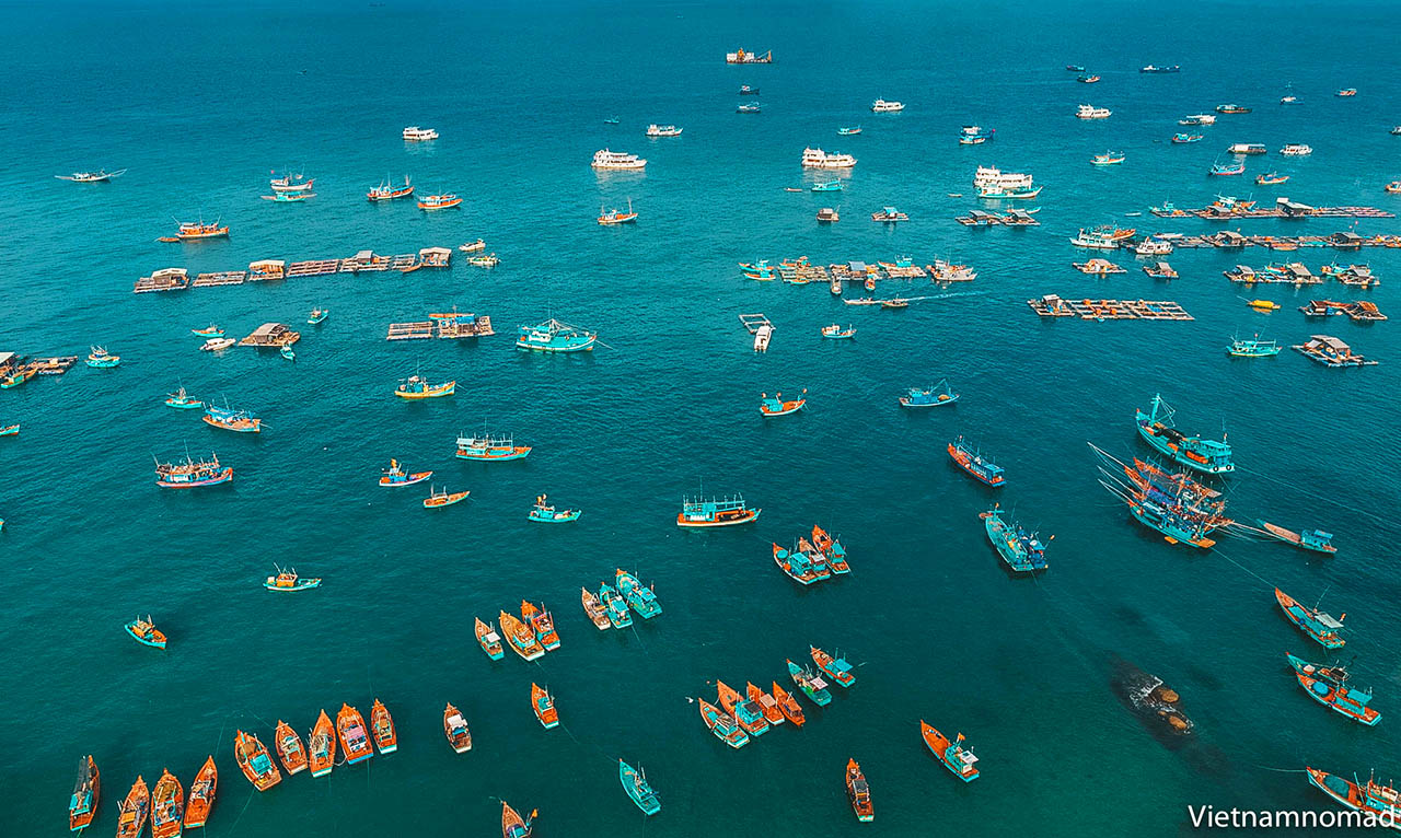 5. Ham Ninh fishing village