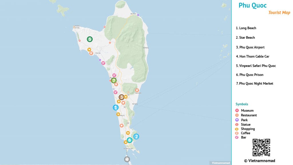 Phu Quoc Map