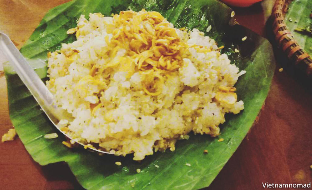 Sticky Rice with Ants Eggs