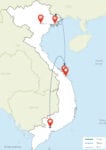 Vietnam Itinerary For 7 Days Map Routes And Costs Vietnamnomad Vietnam Itinerary For 7 Days Map Routes And Costs Vietnamnomad