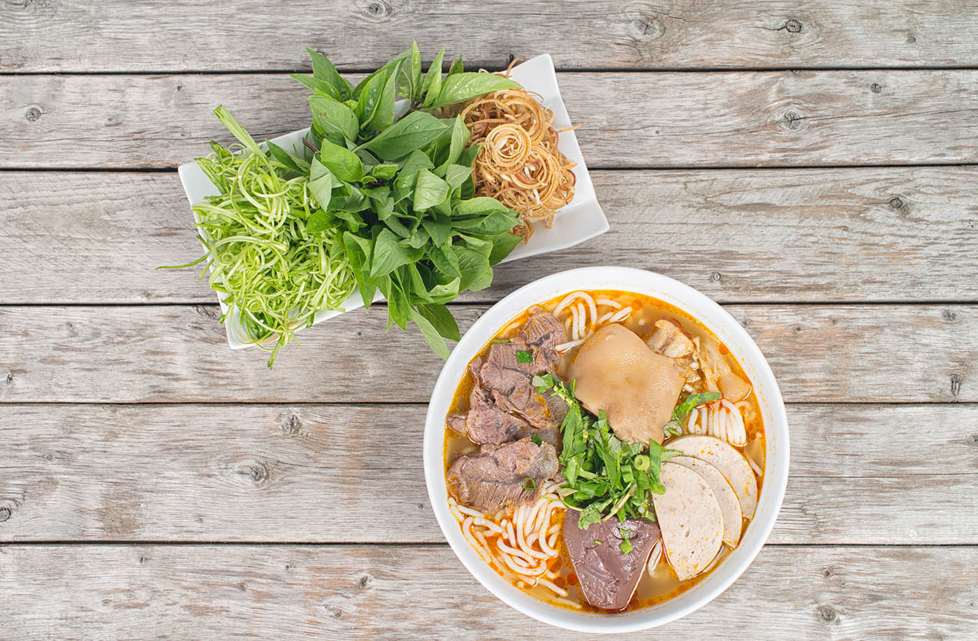 Bun Bo Hue - Vietnamese Spicy Beef Noodle Soup