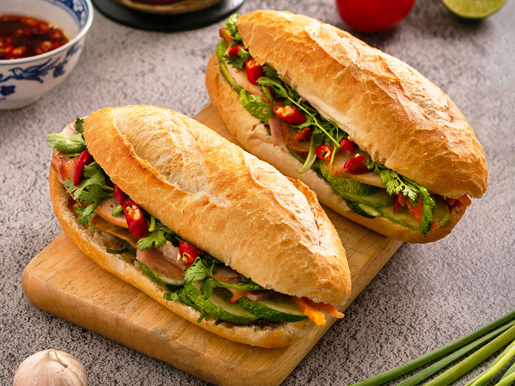 The banh mi has been described as “a symphony in a sandwich” by the late chef Anthony Bourdain.